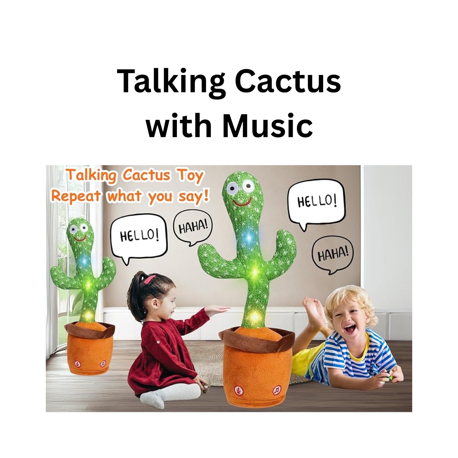 Dancing Cactus Toy for Kids