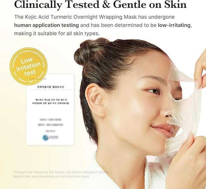 Medicube Kojic Acid Turmeric Night Wrapping Mask