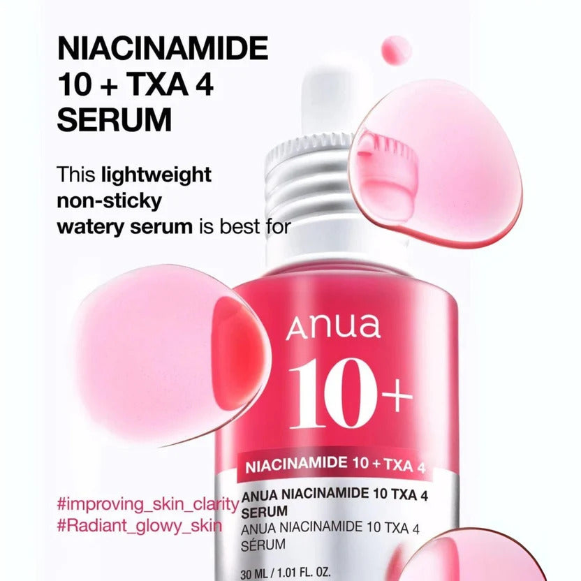 Anua Niacinamide 10 + TXA 4 Serum 30ml